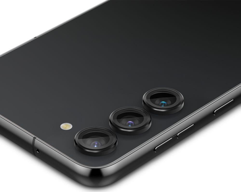 Mbrojtës kamere Spigen Glass EZ Fit Optik Pro, 2 copë, për Samsung Galaxy S23 S23+, i zi