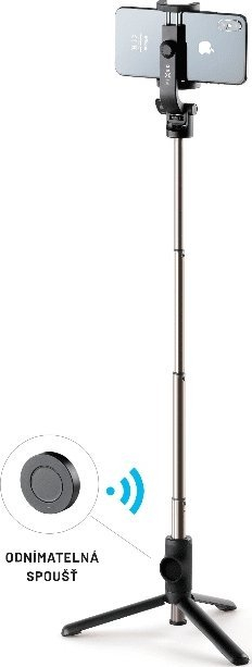 Selfie stick FIXED Snap Lite S, tripod, Bluetooth, i zi