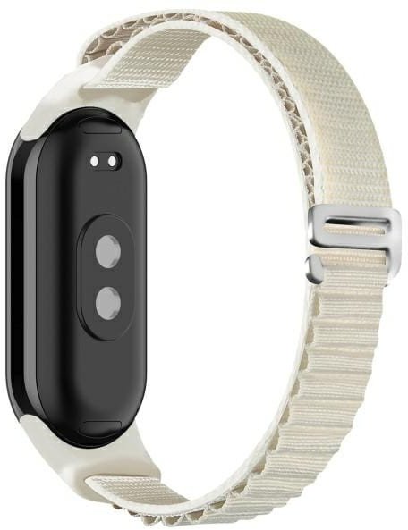Rrip dore Beline për Xiaomi Mi Band 9/8, najlon, Alpine Beige Starlight