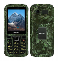 Telefon i fortë EVOLVEO StrongPhone Z6, 2.8", Dual SIM, IP68, jeshil kamuflazh