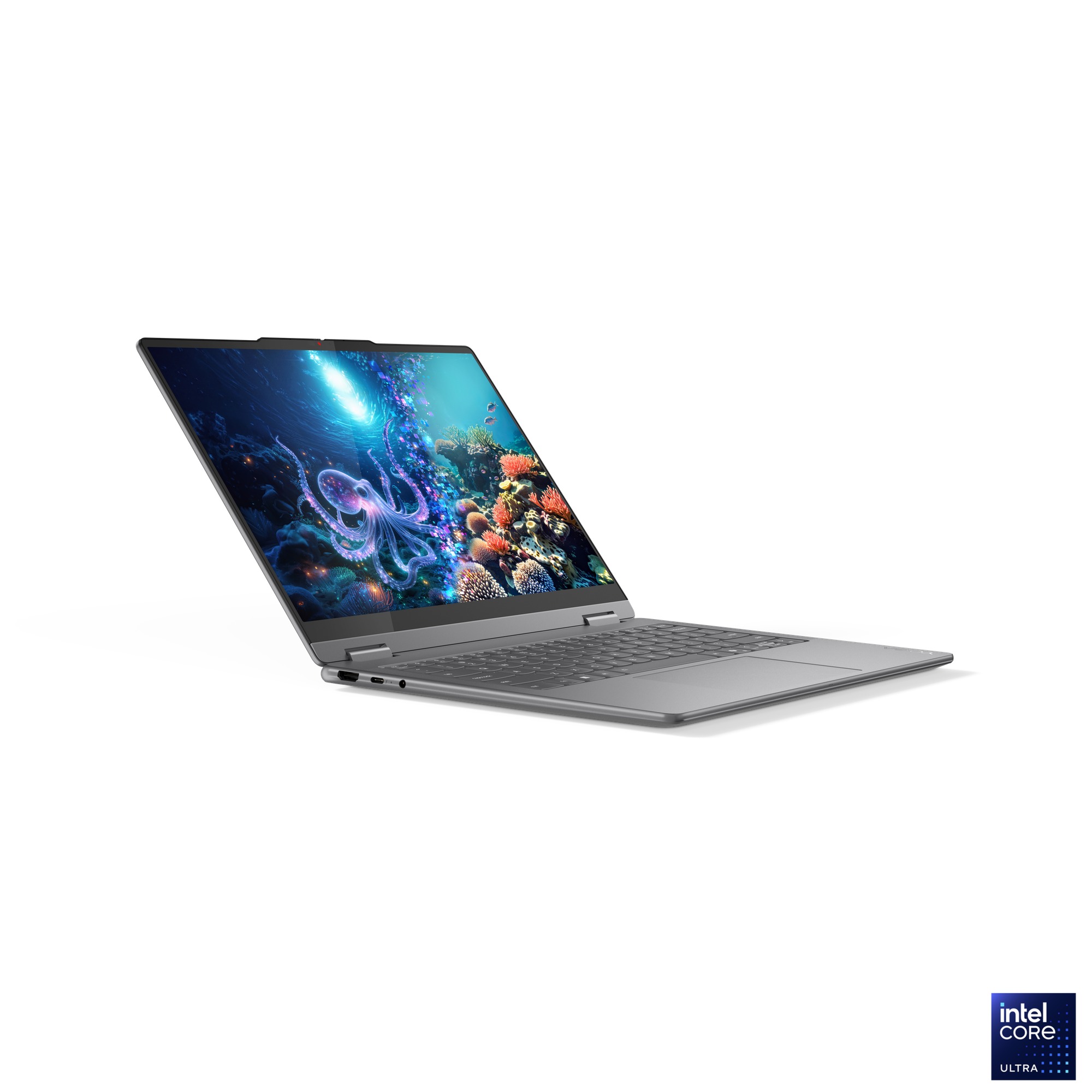 Laptop 2në1 Lenovo Yoga 7 14ILL10, Intel Core Ultra 7 256V, 14", 16GB RAM, 1TB SSD, Intel Arc 140V, i hirtë