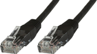 Kabllo rrjeti MicroConnect CAT6 U UTP, 30m, PVC, e zezë