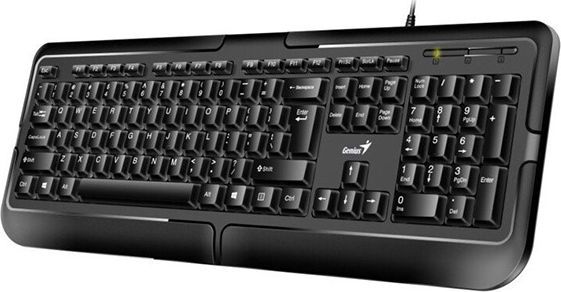Tastierë Genius KB-118, me kabllo, CZ + SK, e zezë