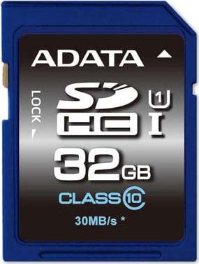 Kartë memorie ADATA Premier SDHC, 32GB, Class 10, UHS-I/U1