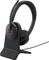 Kufje Bluetooth Yealink BH74 Teams, me stand tavoline, USB-C USB-A, të zeza