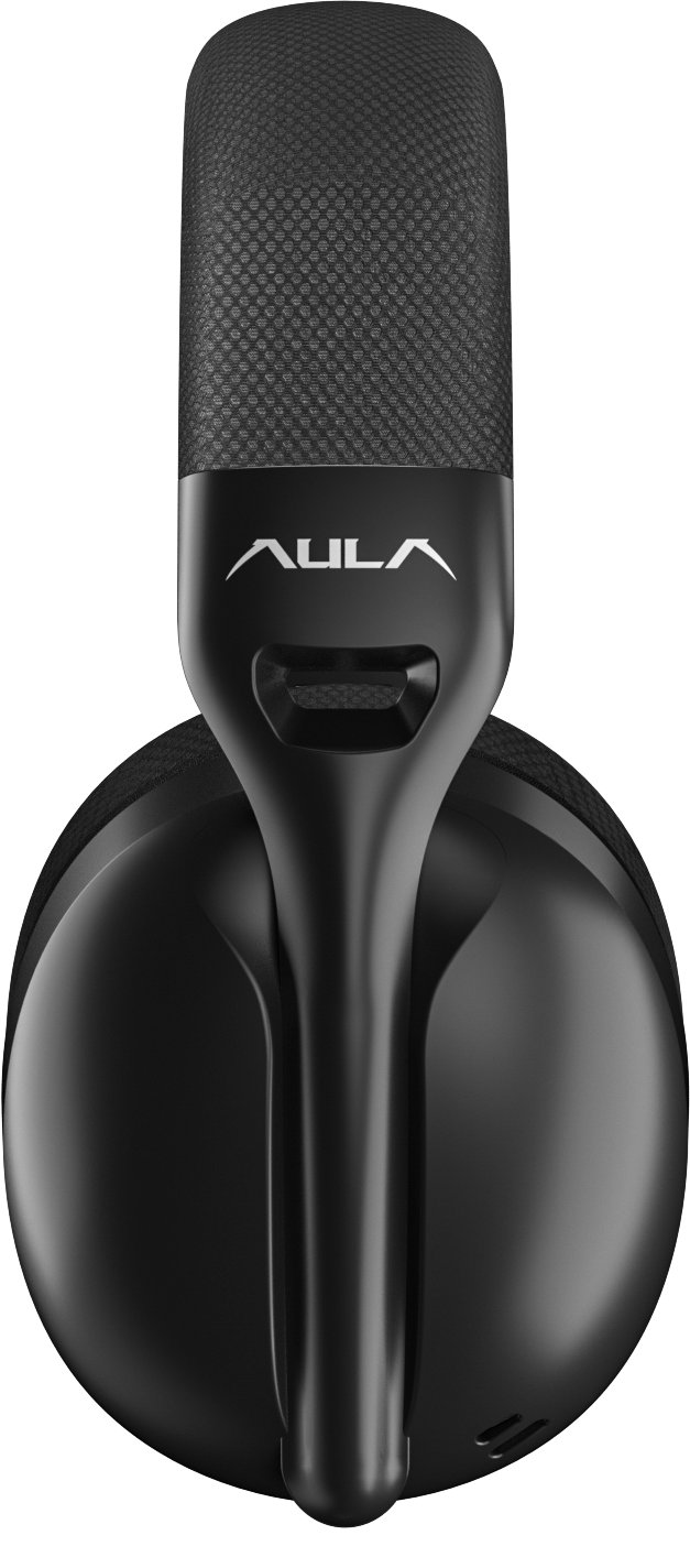 Kufje gaming pa tel AULA Mountain S6, 2.4GHz Bluetooth, me mikrofon, ngjyrë bezhë Milk Tea