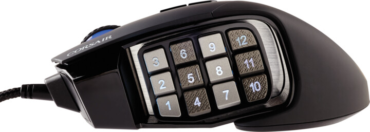 Maus Corsair Scimitar RGB ELITE, i zi 