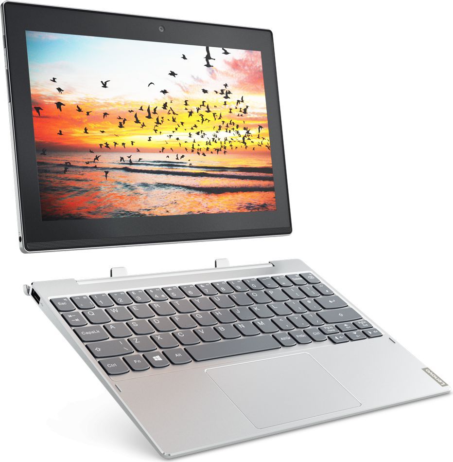 Laptop 2 në 1 Lenovo Miix 320 10ICR, 10.1" Touch, 2GB RAM 64GB SSD, gri