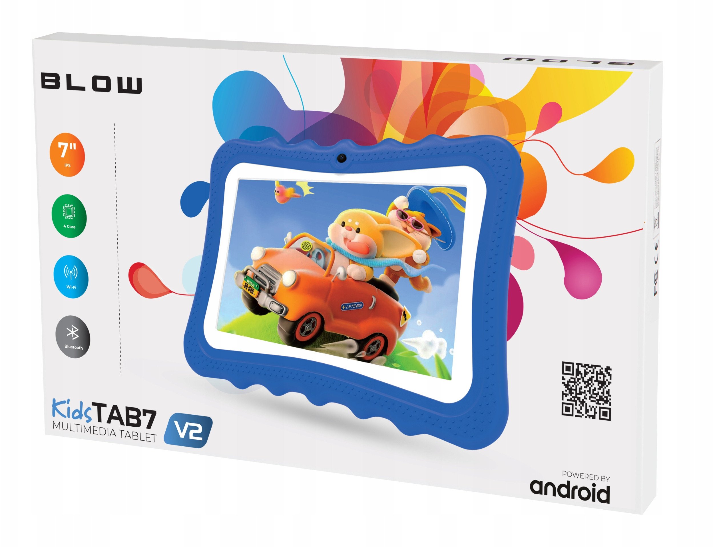 Таблет за деца Unbranded Kids, 7", 4GB 32GB, Android, WiFi, со заштитна маска