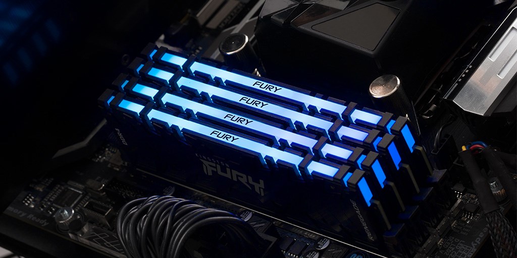 Memorie RAM Kingston FURY 16GB 3600MT/s DDR4 CL16 DIMM 1Gx8 Renegade RGB