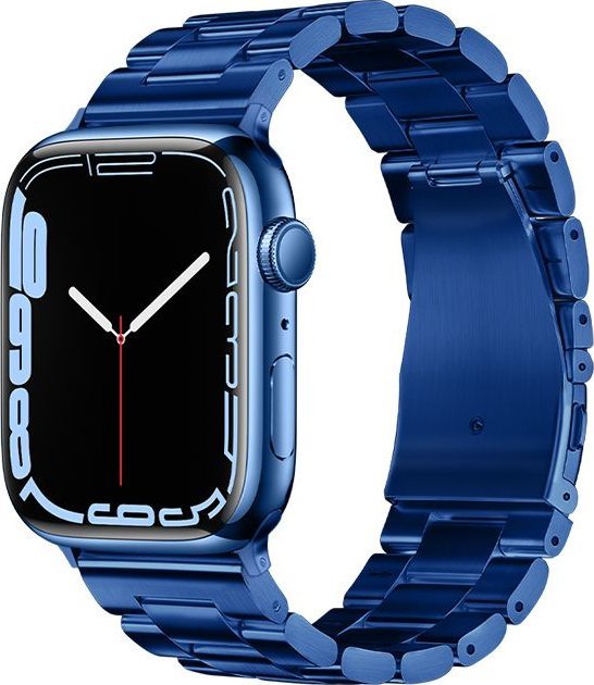 Rrip çeliku FORCELL F-Design FA10 për Apple Watch 38 40 41mm, inox, blu