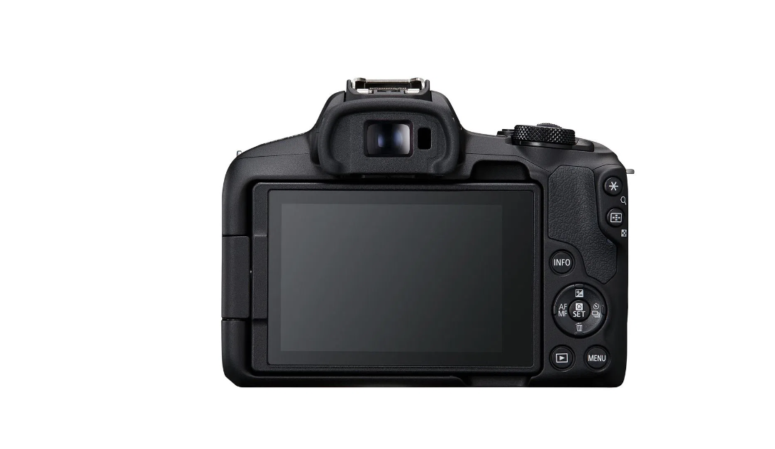 Kamerë mirrorless Canon EOS R50, 24.2MP, 4K, me lente RF-S 18-45mm, e zezë