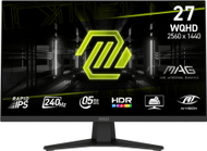 Гејминг монитор MSI MAG 274QF X24, 27\", WQHD, 240Hz, црн