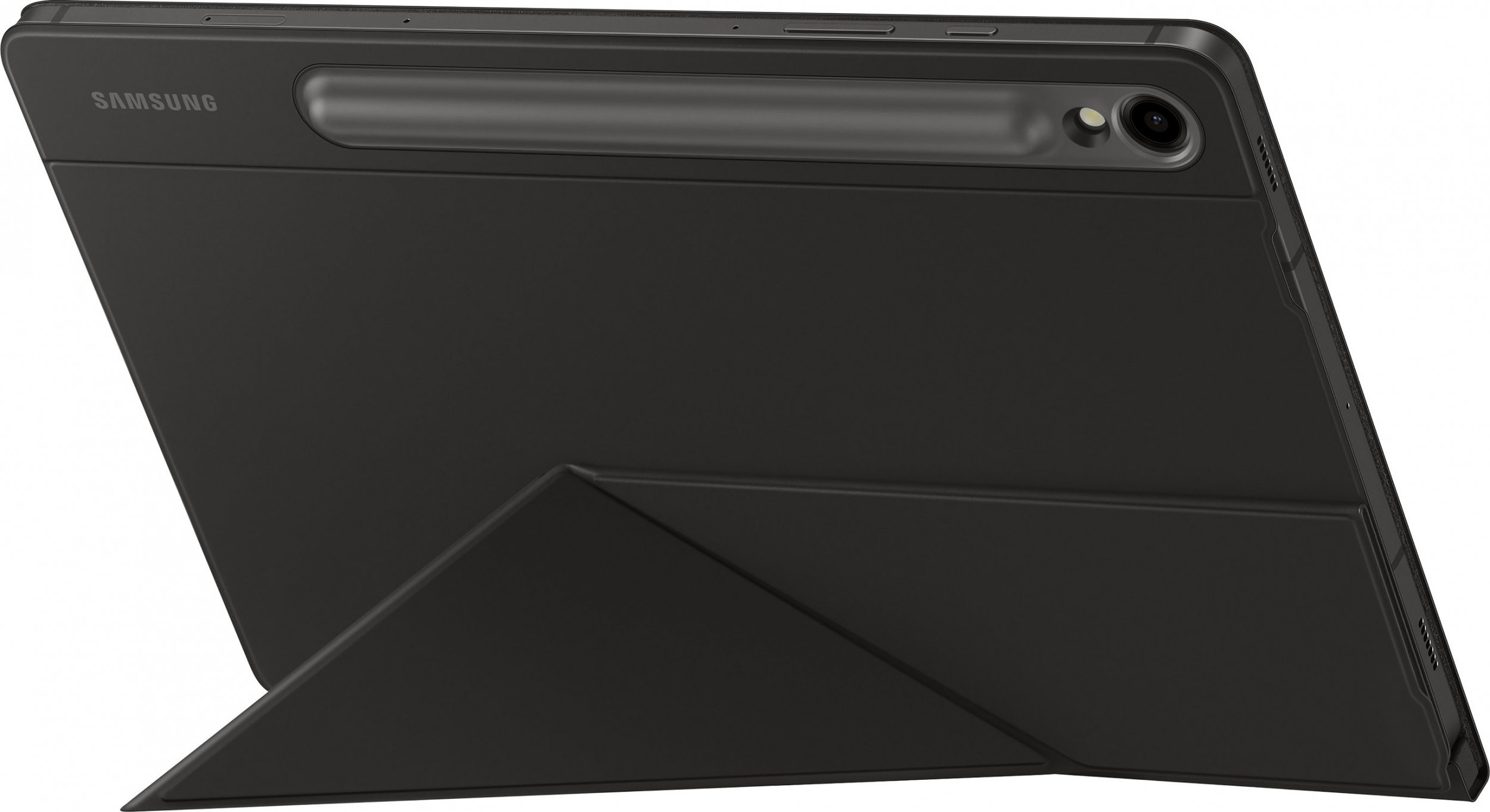 Mbështjellës tablet Samsung Smart Book Cover për Galaxy Tab S9 11", funksion palosje, i zi