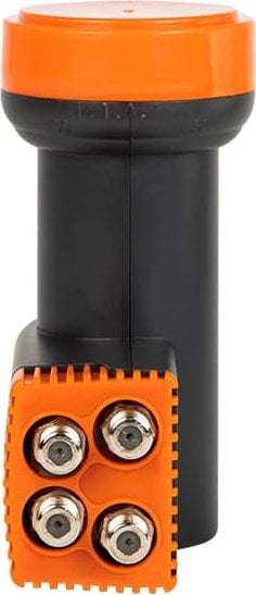 Konvertor satelitor Blow DigiSAT 77-209 Quad DS4 Premium, LNB universal, 4 dalje, gri