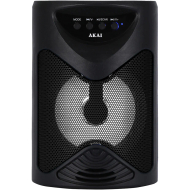 Kuti zëri portative AKAI ABTS-704, Bluetooth 4.2, radio FM, e zezë
