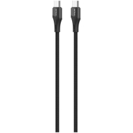 Kabllo USB Type C Serioux Type C në Type C, 1m, 100W, e zezë