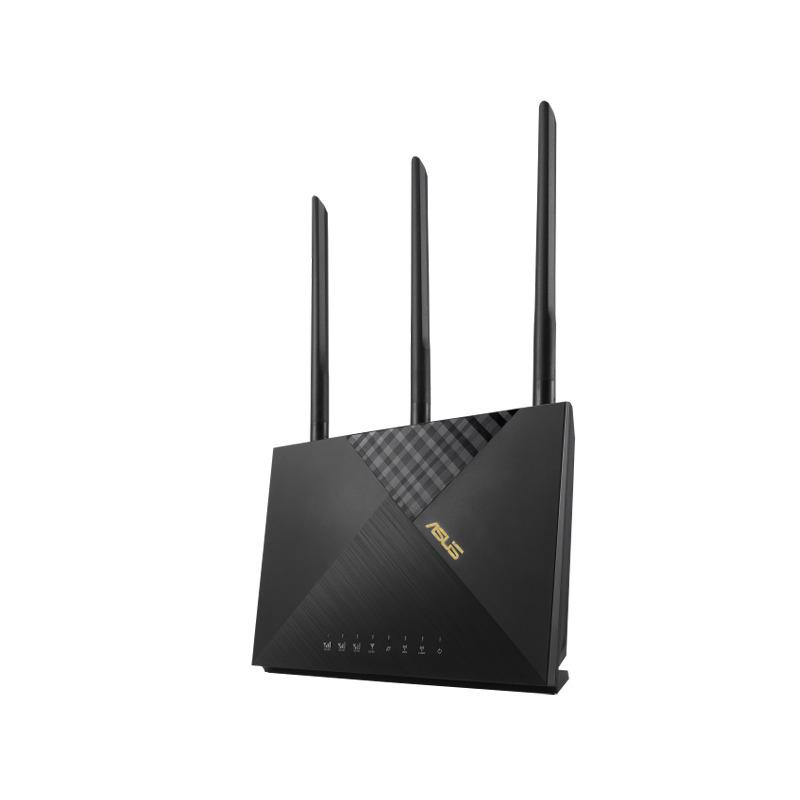 Ruter WiFi ASUS 4G AX56, Dual band 2.4 GHz 5 GHz, Gigabit Ethernet, i zi