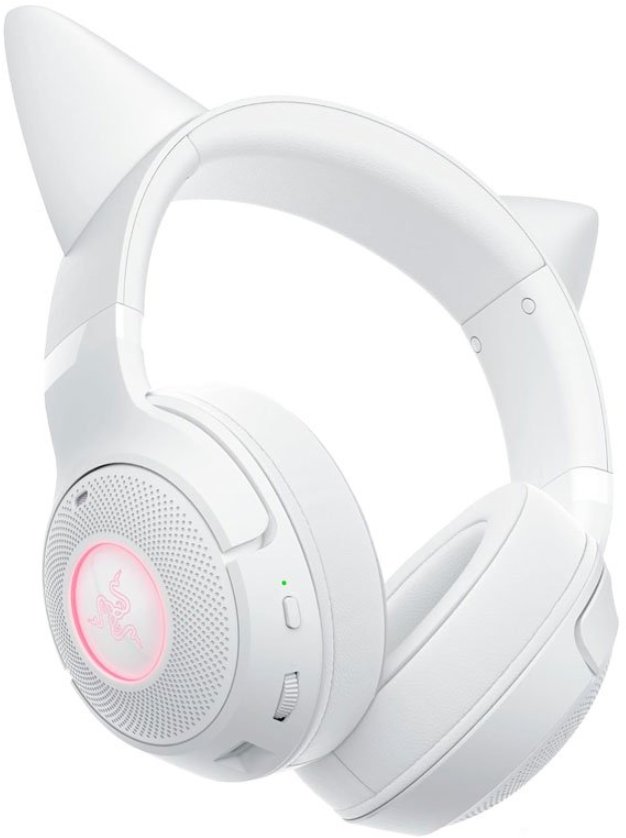 Kufje gaming Razer Kraken Kitty V2 BT, wireless, Bluetooth 5.2, e bardhë
