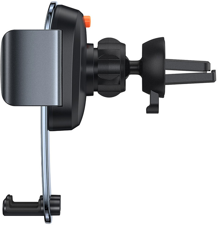 Држач за телефон заавтомобил Baseus Easy Control Clamp (за вентилациона решетка), црн