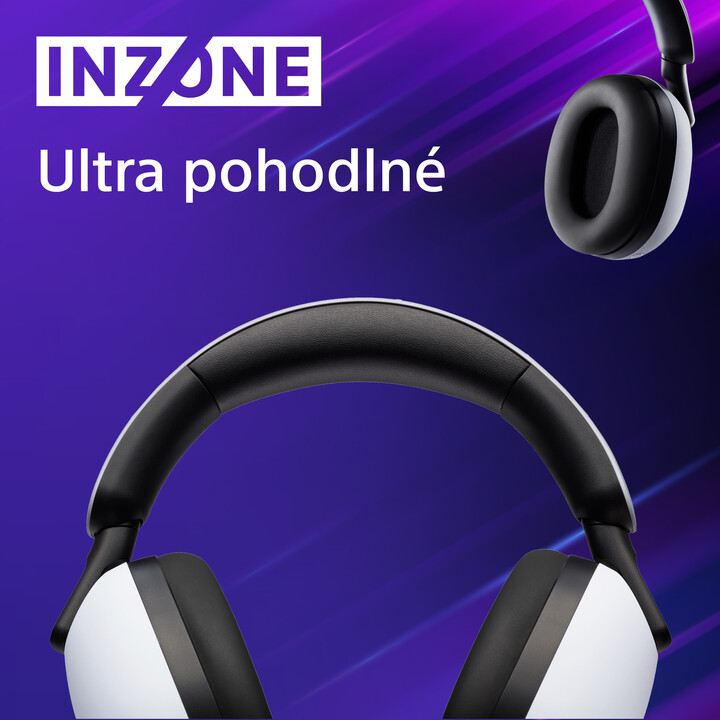 Kufje Sony Inzone H9, të bardha