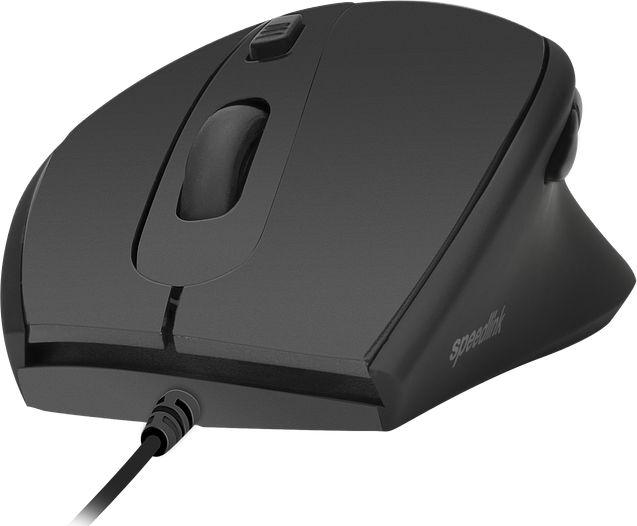 Maus Speedlink AXON, me kabllo, USB, i zi