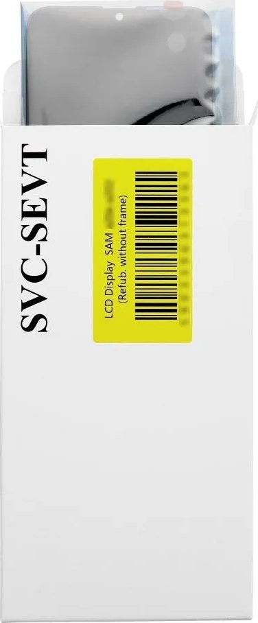 Ekran LCD FixCell për Samsung A21s A217, OEM, i rifabrikuar, i zi