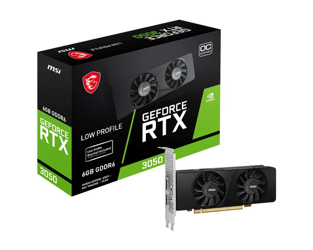 Kartë grafike MSI NVIDIA GeForce RTX 3050, OC, 6 GB GDDR6