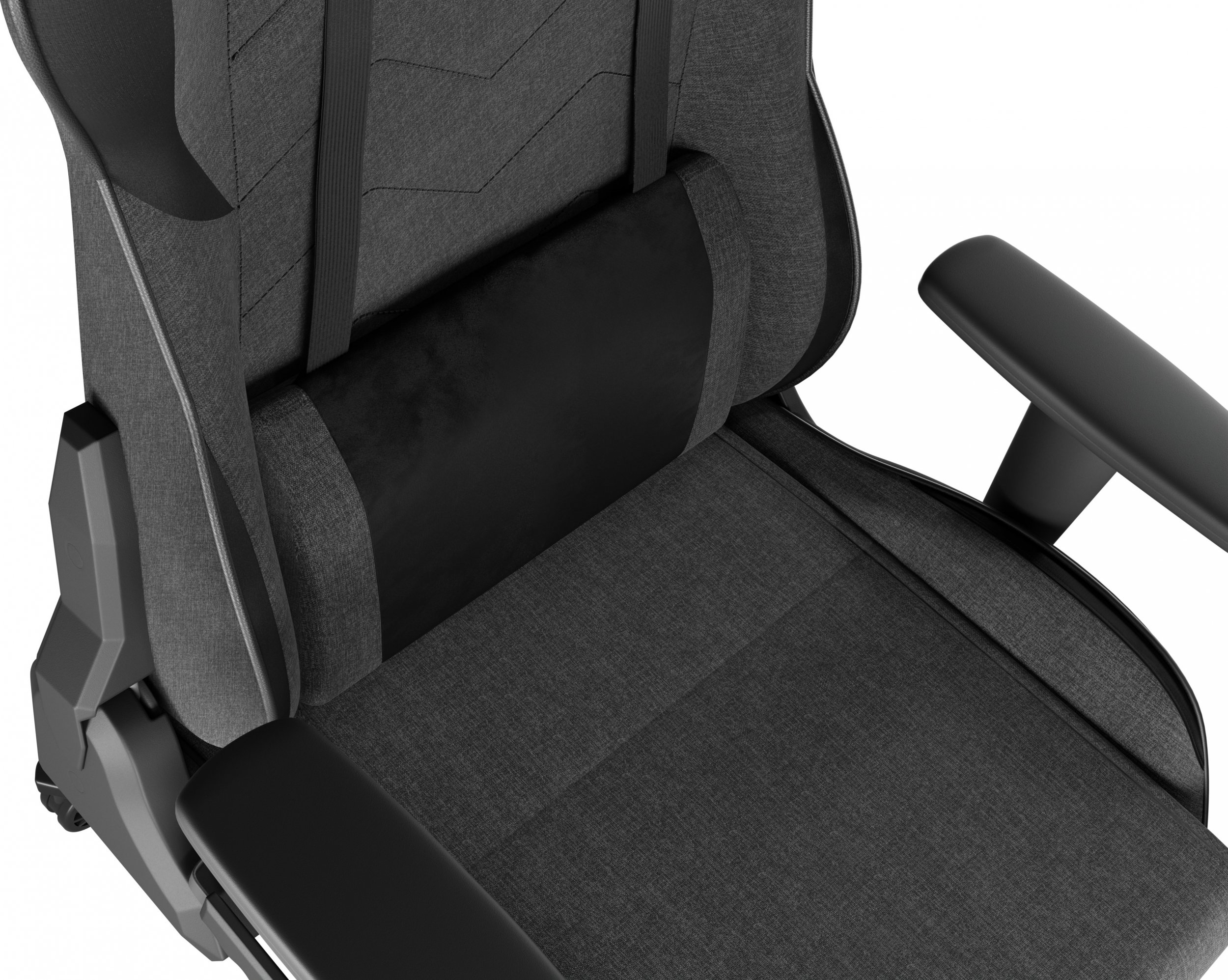 Гејминг столица Genesis Nitro 550 G2, ергономска, со перничиња за половината и вратот, сива