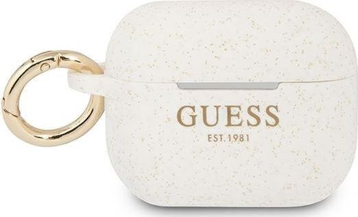 Mbrojtëse Guess GUAPSGGEH për AirPods Pro, e bardhë