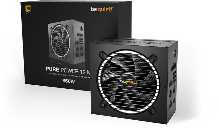 Burim energjie be quiet! Pure Power 12 M BN344 , 850W