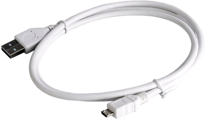 Kabllo Gembird CABLEXPERT USB A - Micro B 2.0, 0.5m, e bardhë