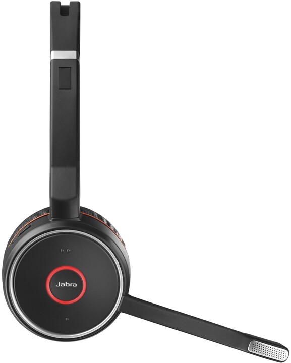 Kufje Jabra Evolve 75, Duo, USB-BT, me mbajtëse, të zeza