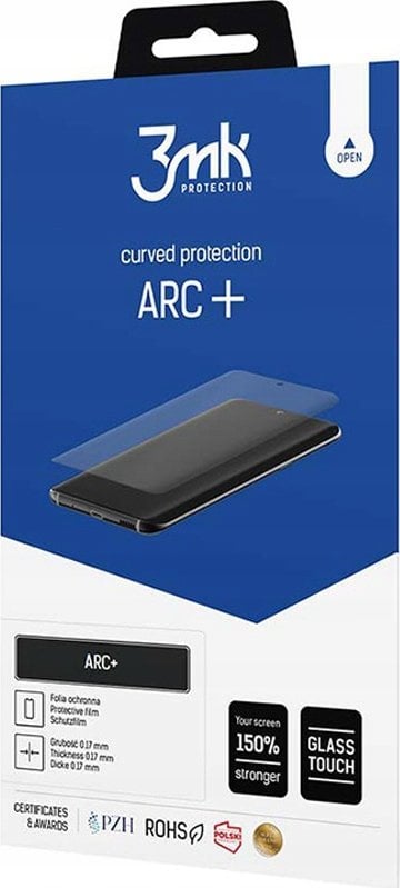 Folie mbrojtëse ekrani 3mk Arc+, për Honor Magic5 Pro, transparente