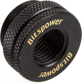 Lidhës ftohës uji Bitspower BP-CBWP-C04, 1/4", bronz, i zi