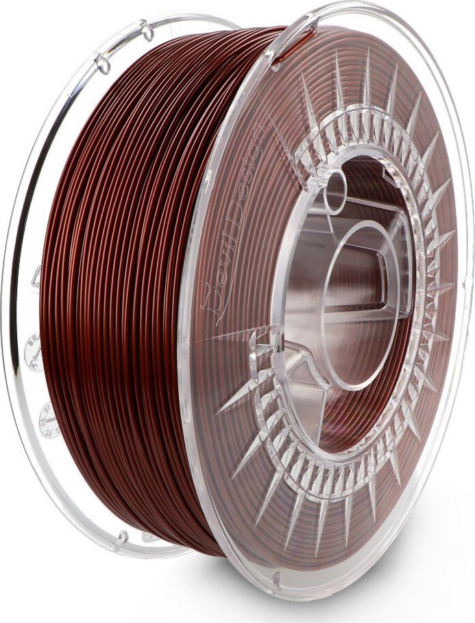 Filament 3D DEVIL DESIGN PETG DARK COPPER, 1.75mm, 1kg, ngjyrë bakri e errët