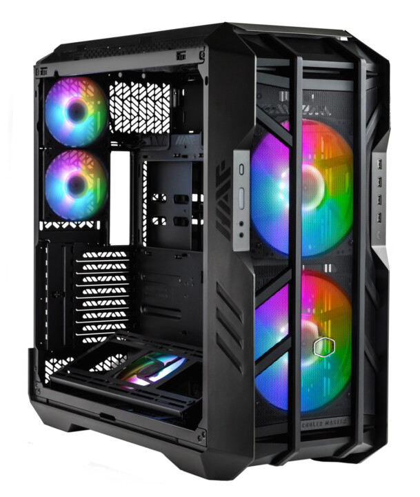 Kasë kompjuteri Cooler Master HAF 700, anë transparente, gri