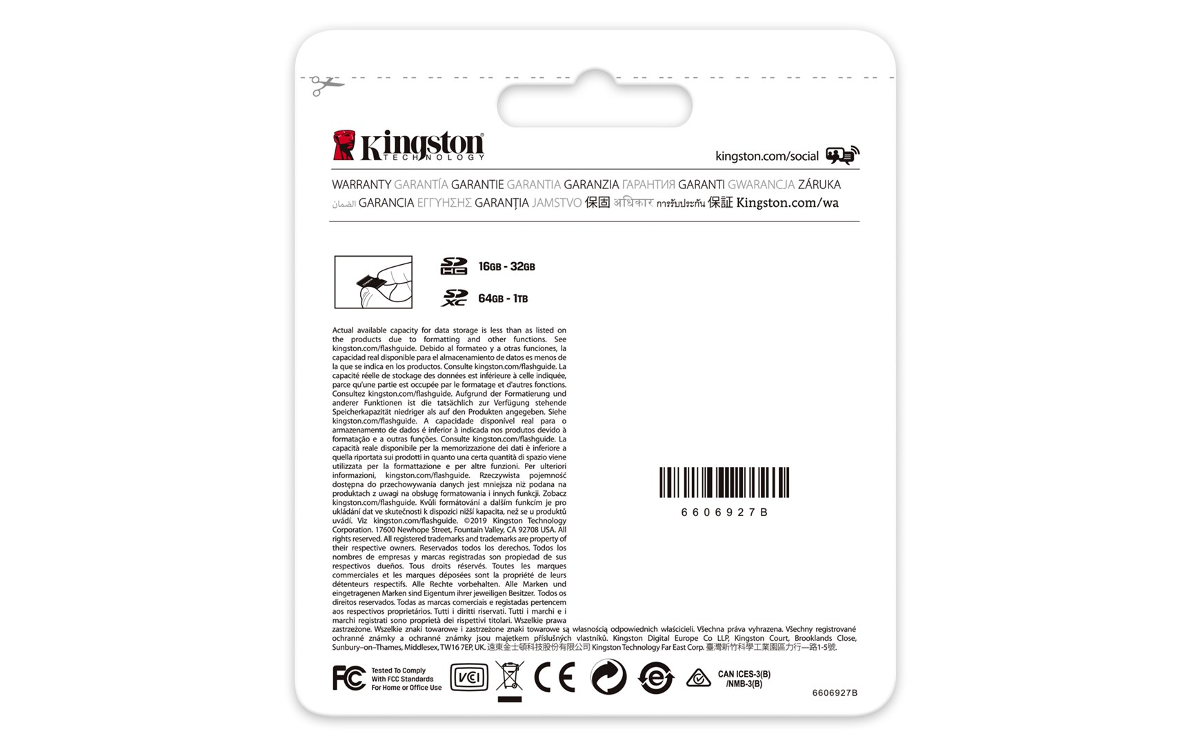 Kartë e memories Kingston Canvas Select Plus, SDXC, 512 GB, Class 10