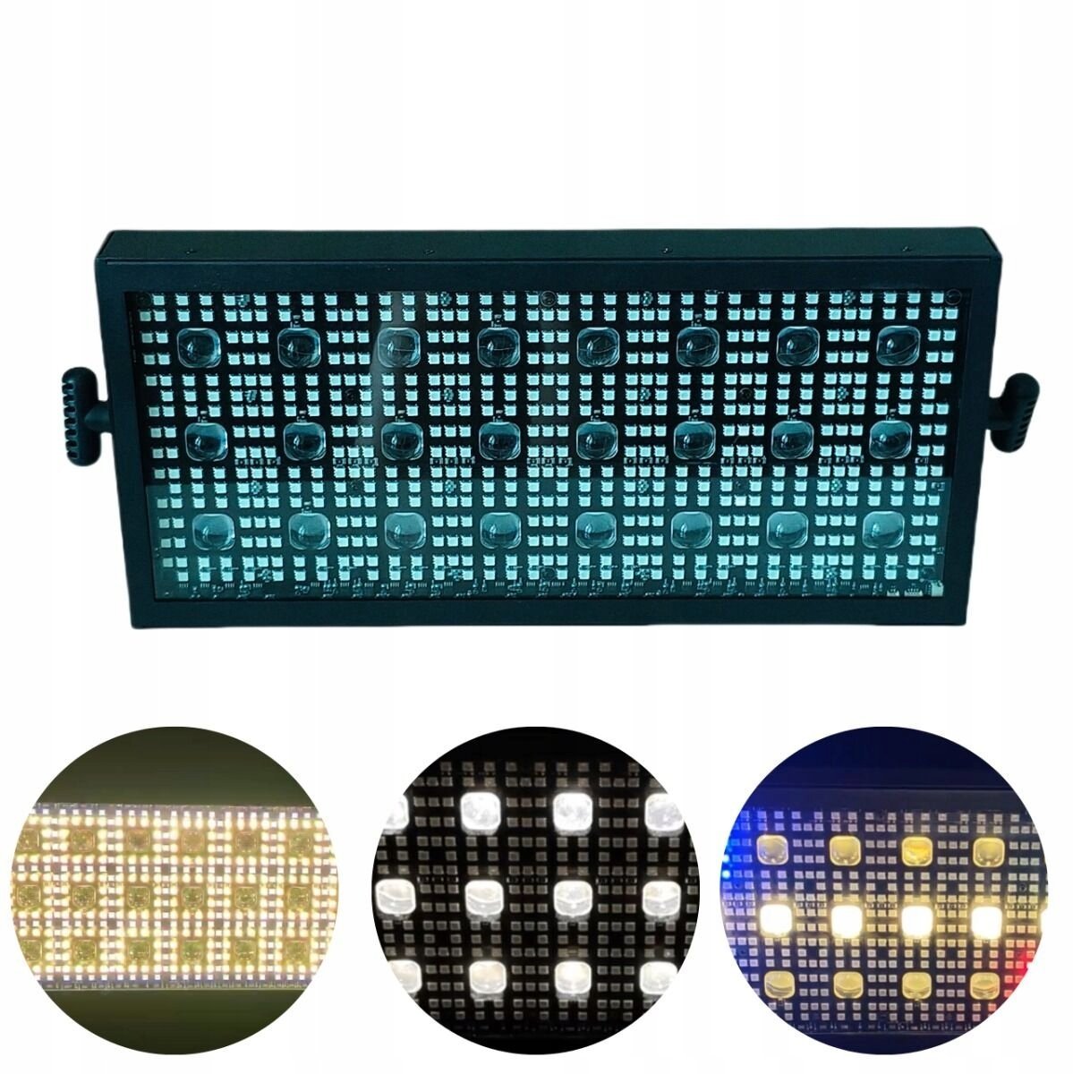 Dritë stroboskopike skenike LIGHT4ME Venom Strobe Panel V2, LED, efekt flash, e zezë