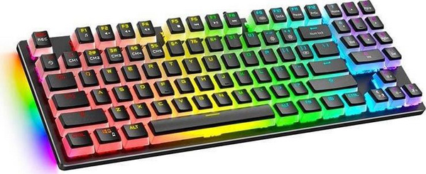 Tastierë Havit KB851L RGB, e zezë