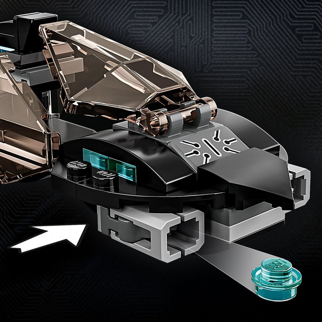 Set LEGO® Marvel 76213 King Namor's Throne Room, 355 pjesë
