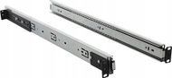 Shina rrëshqitëse RACK Lanberg ARAS800N, për kabinete 19" 800mm, set 2 copë, të zeza