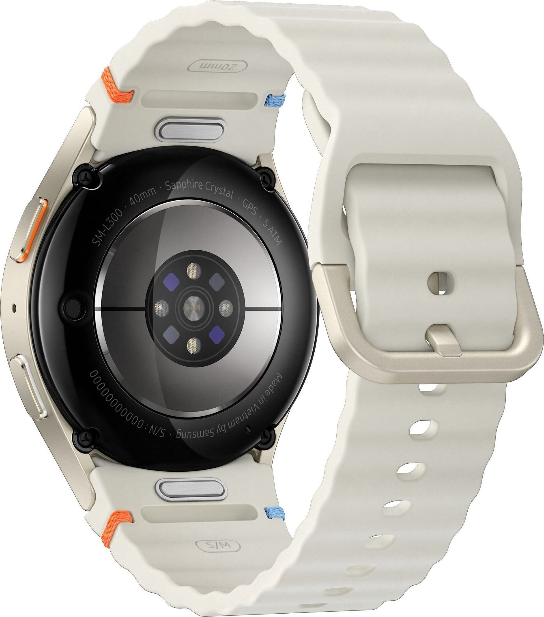 Ora inteligjente Samsung Galaxy Watch 7, 40mm, LTE, krem