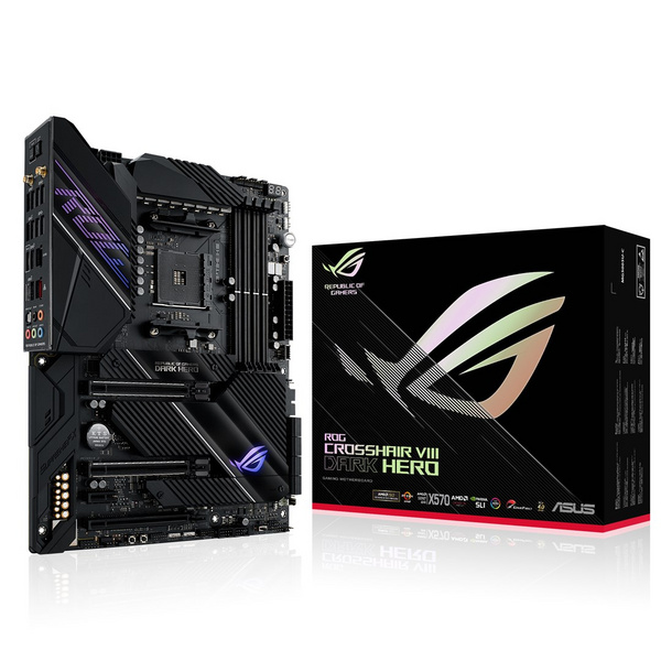 Pllakë amë ASUS ROG Crosshair VIII Dark Hero AMD X570 Socket AM4 ATX