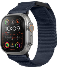 Rrip ore Laut Champs Sport për Apple Watch 42/44/45/49mm, najlon, blu