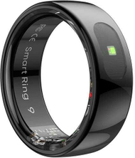 Unazë inteligjente Powerton SMART RING PRO, madhësia 10, IP68, e zezë