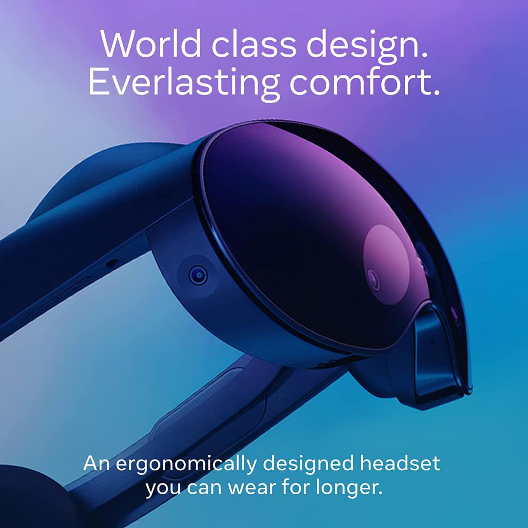 Syze VR Meta Quest Pro, realitet i përzier, wireless, të zeza