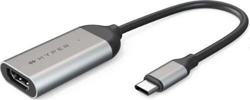 Adapter USB C në HDMI HyperDrive HD H8K GL, 8K 60Hz, gri