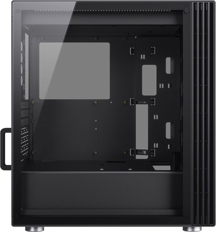 Kasë Jonsbo U6 Window, e zezë, Full Tower