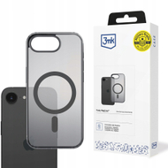 Mbrojtëse telefoni 3MK Frosty MagCase, për iPhone 16e, MagSafe, e zezë
